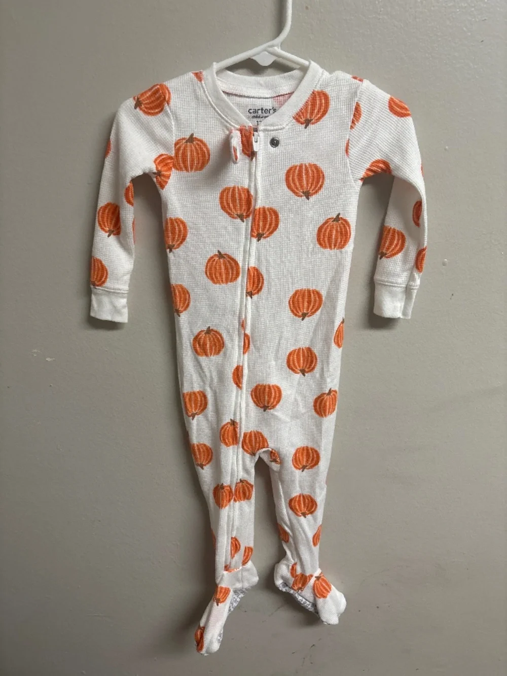 12mo pumpkin sleeper